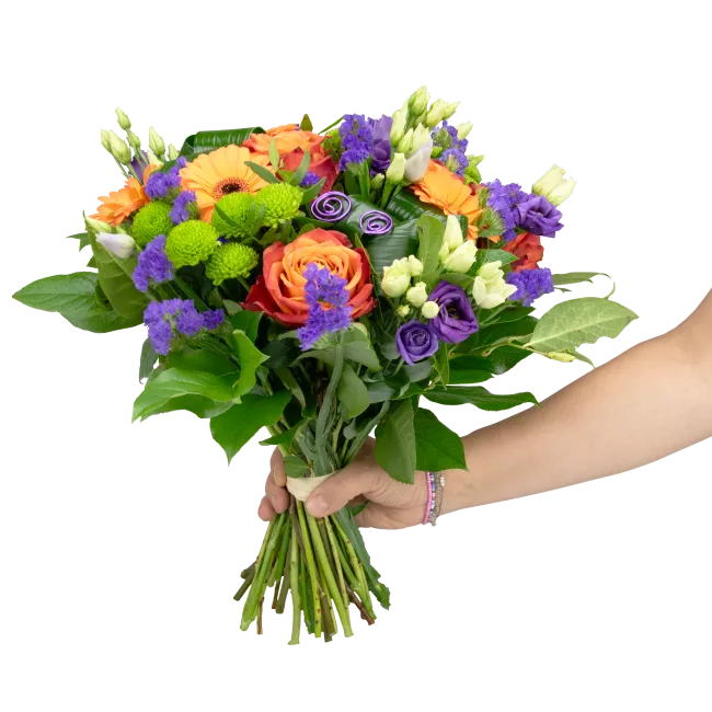 Kytice oranžových květů